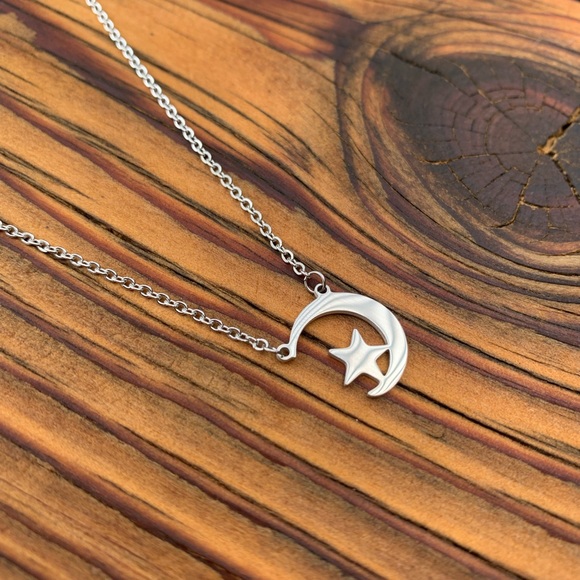 STAINLESS STEEL ☆ Goodnight Necklace - Picture 2 of 6